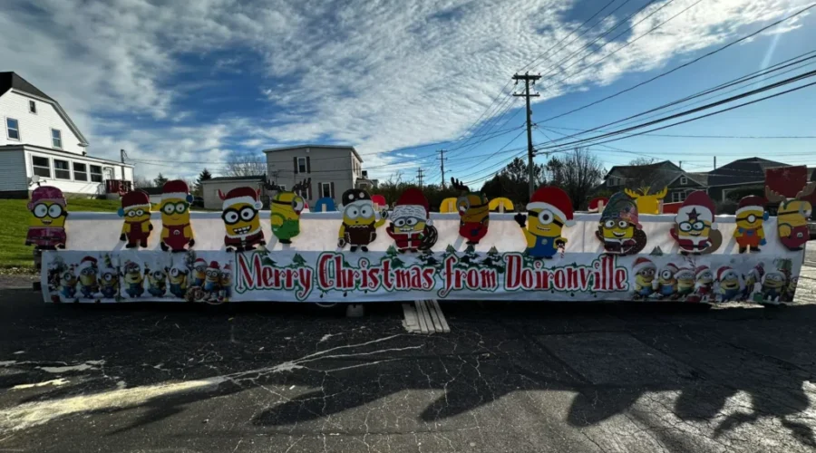 Doironville takes Christmas display on the road