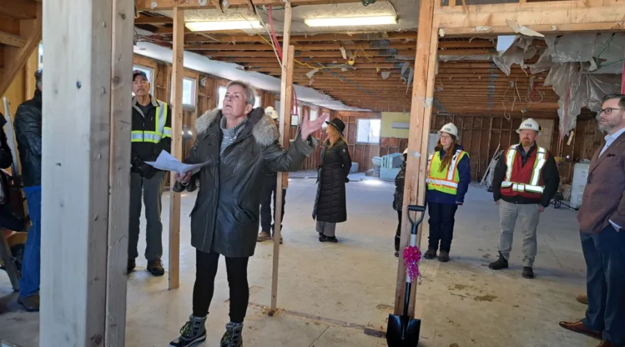 Recovery centre breaks ground on new headquarters