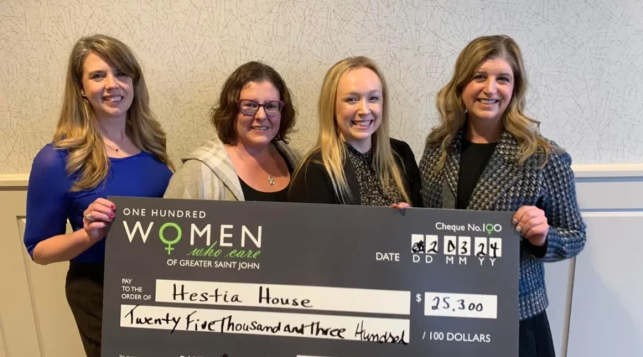 $25K donation for Hestia House in Saint John