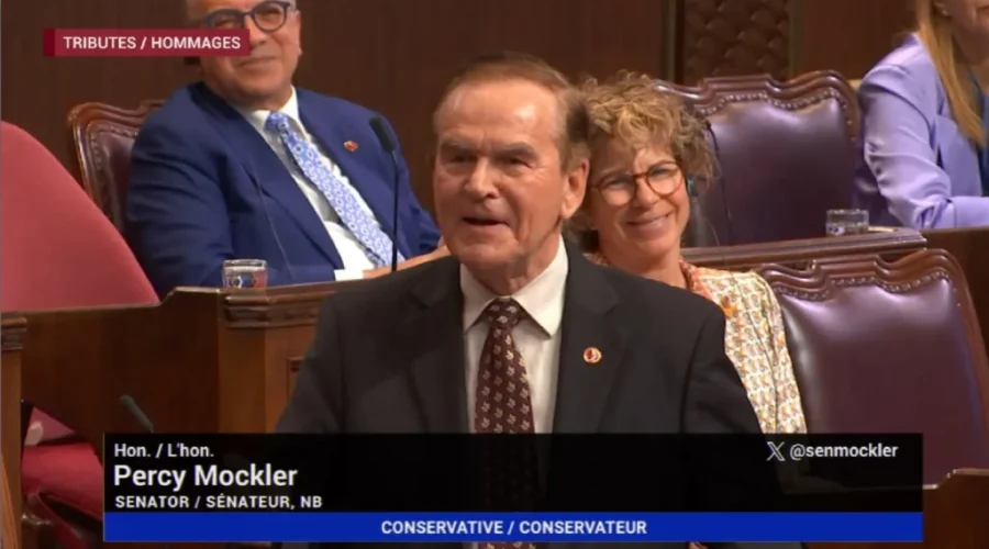 N.B. Senator Percy Mockler to retire on Sunday