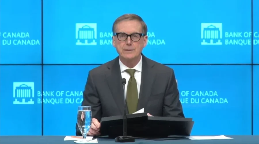 Bank of Canada holds interest rate at 5 percent