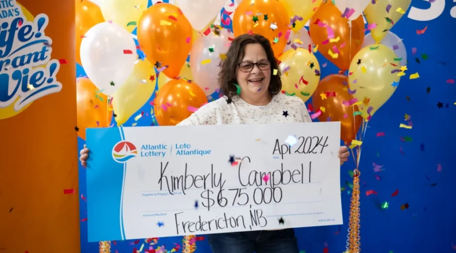 Big win for Fredericton woman after checking ticket twice