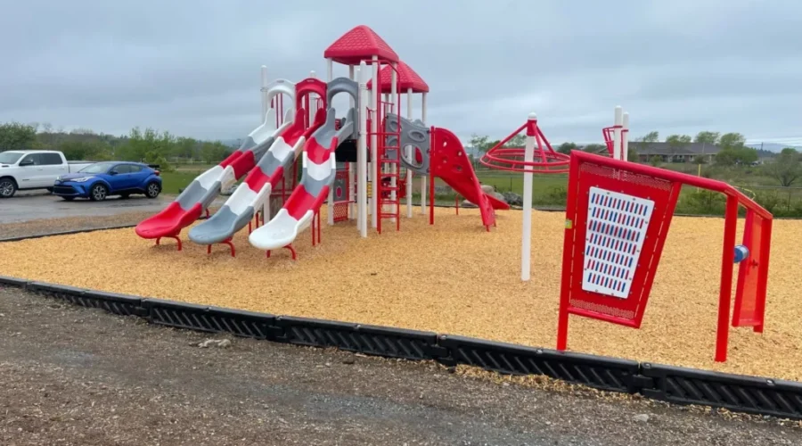 Fully accessible playground opens at Saint John school