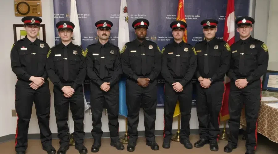 Saint John police welcome 7 new officers