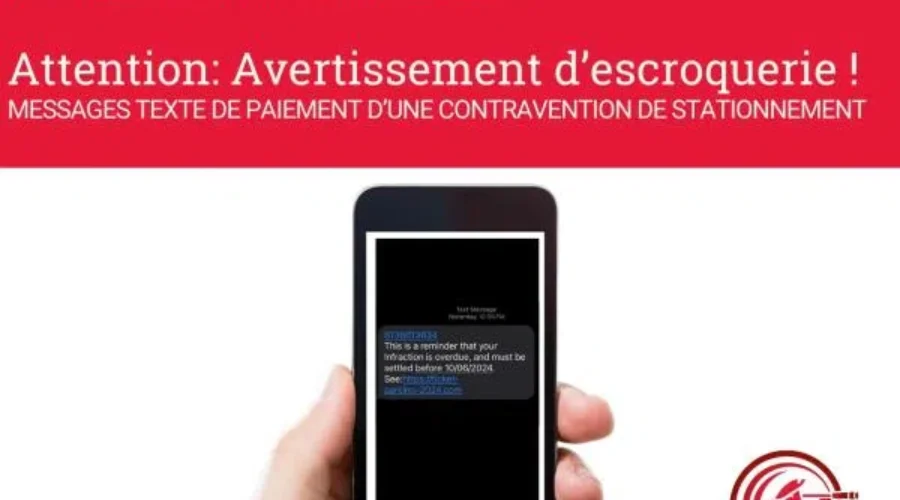 Text message scam targets Saint John parking customers