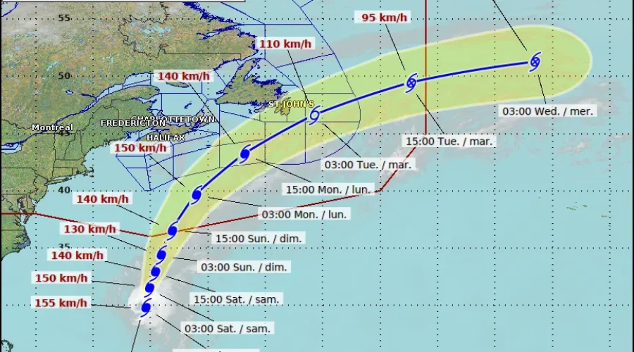 Ernesto expected to have limited impact for Atlantic provinces