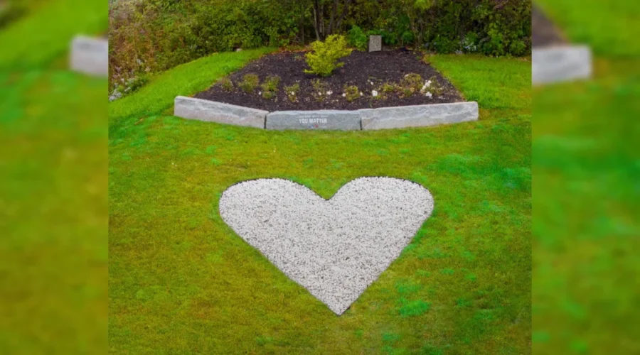 White Heart mini park raises awareness for mental health and suicide