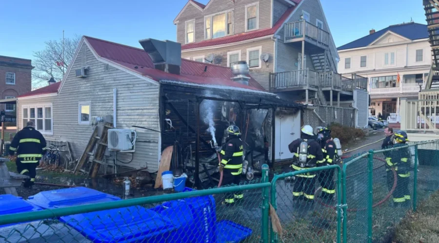The Herring pub in Saint Andrews sustains damage in fire