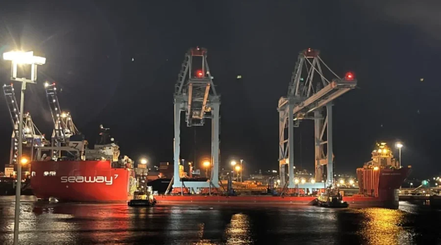 Saint John welcomes 2 more container cranes