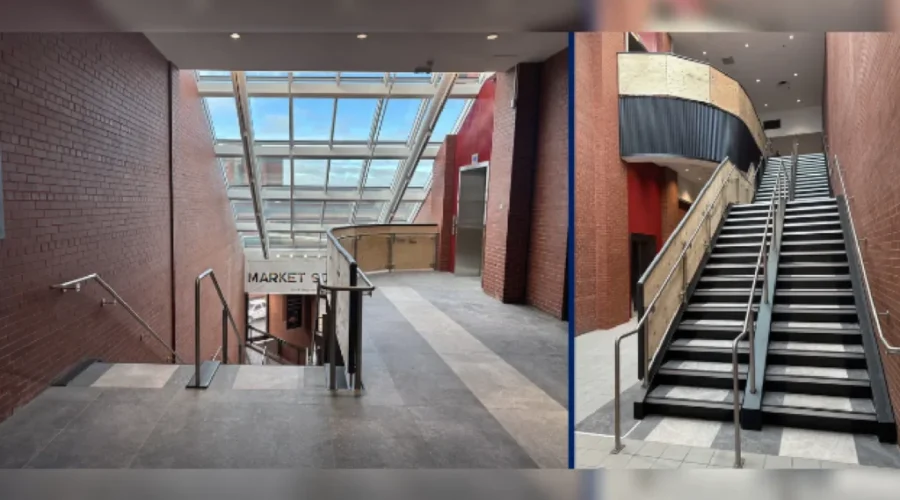 Saint Patrick Street pedway in Saint John reopens