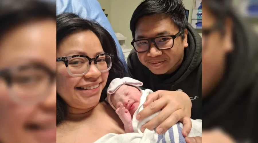 First baby of 2025 arrives at Saint John Regional Hospital