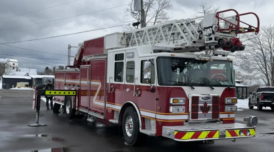 ‘Bolsters our ability to do more’: New ladder fire truck arrives in Saint Andrews