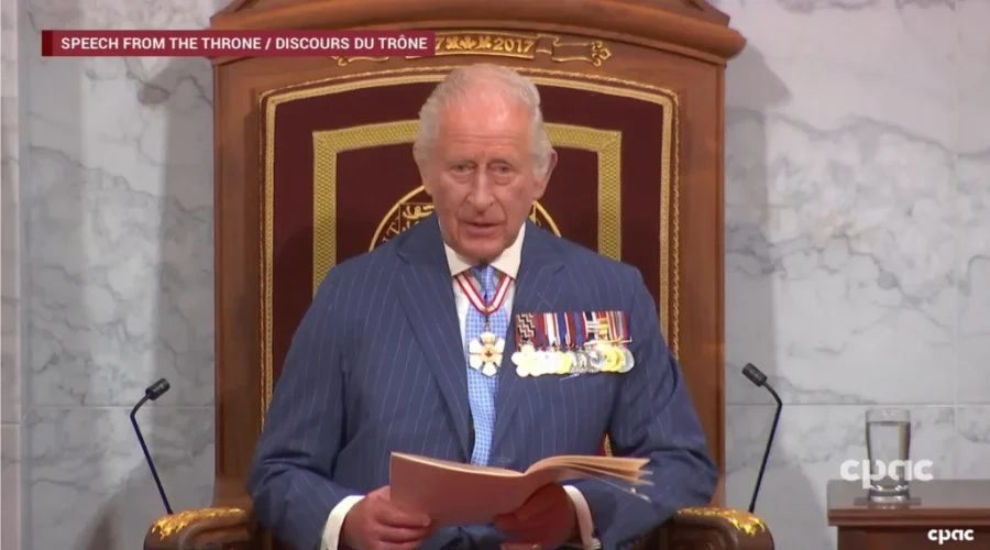 King Charles delivers throne speech to open Parliament