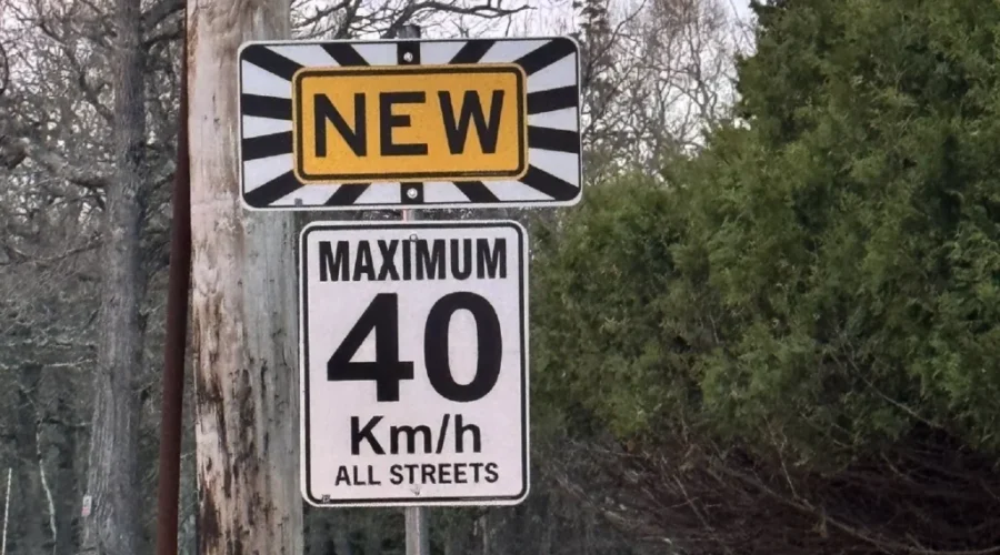 Speed limit reduced in Saint Andrews