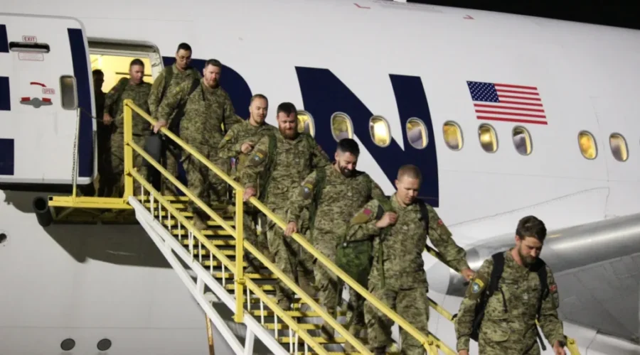 N.B. soldiers return from 6-month Latvia deployment