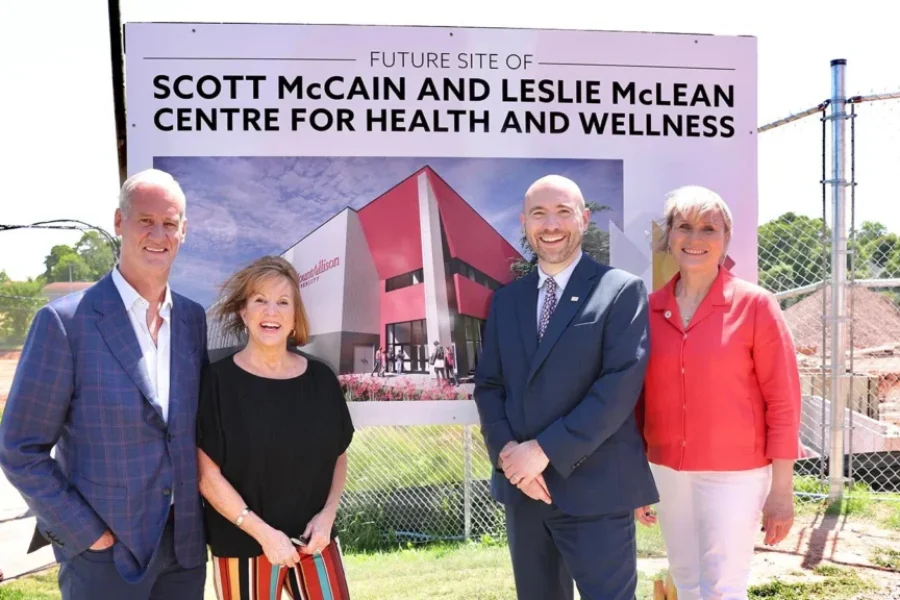Health and wellness centre at Mount Allison to honour alumni gift