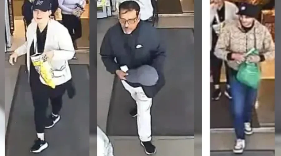 Police looking for 3 suspects in alleged distraction theft