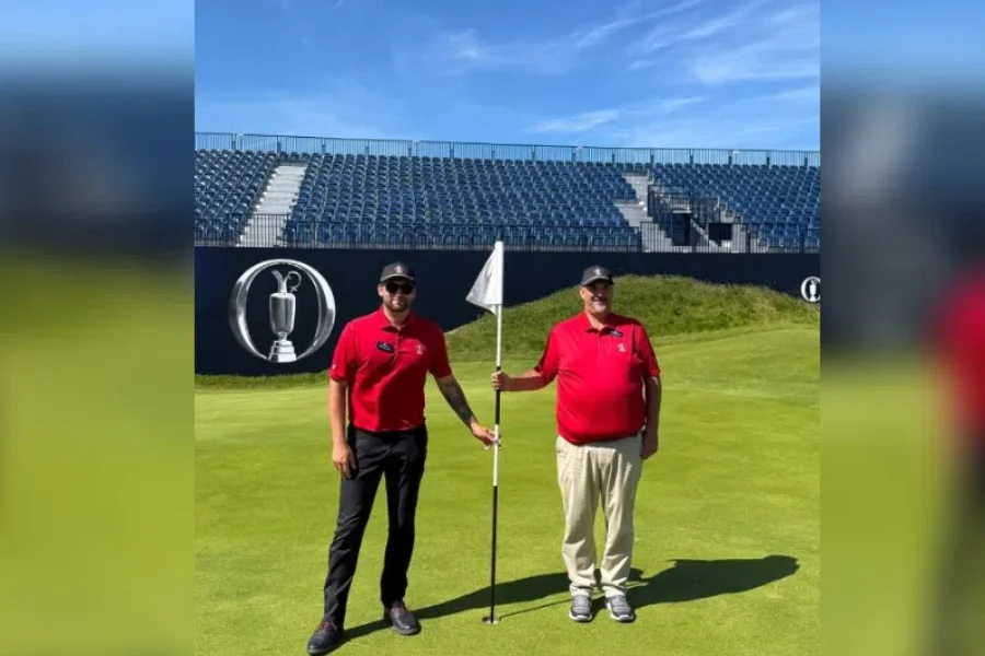 N.B. father-son duo competes at Royal Portrush ahead of The Open