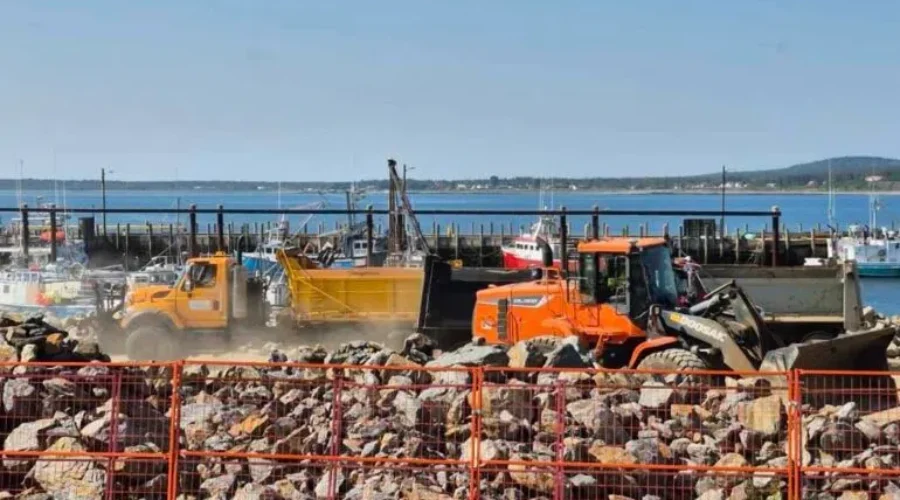 North Head wharf project in question following site cleanup