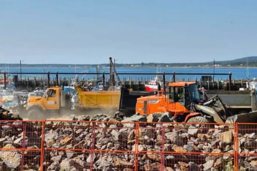North Head wharf project in question following site cleanup