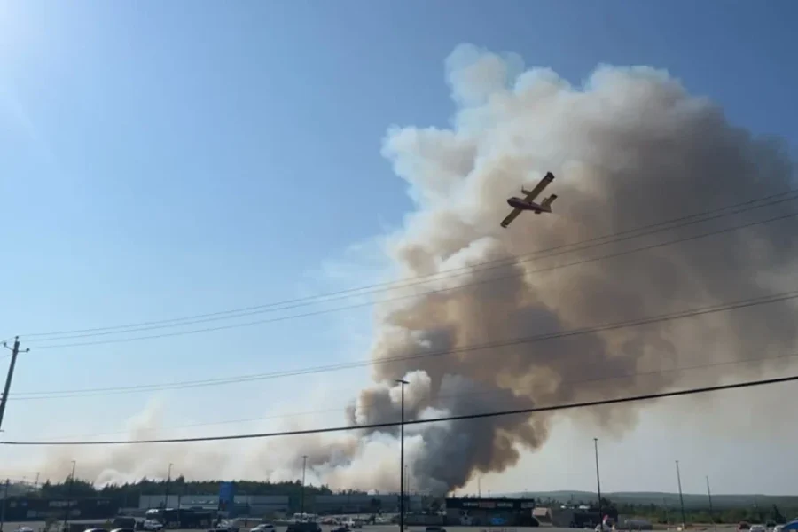 Second worst wildfire season on record in Canada