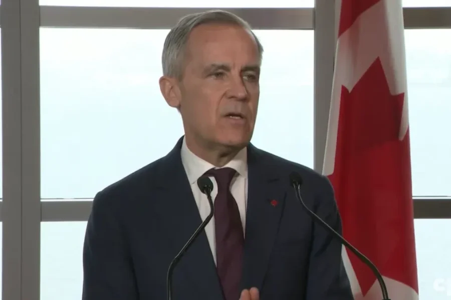 Carney officially recognizes Palestine as state
