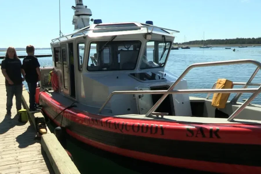 Peskotomuhkati Nation launches new search and rescue vessel