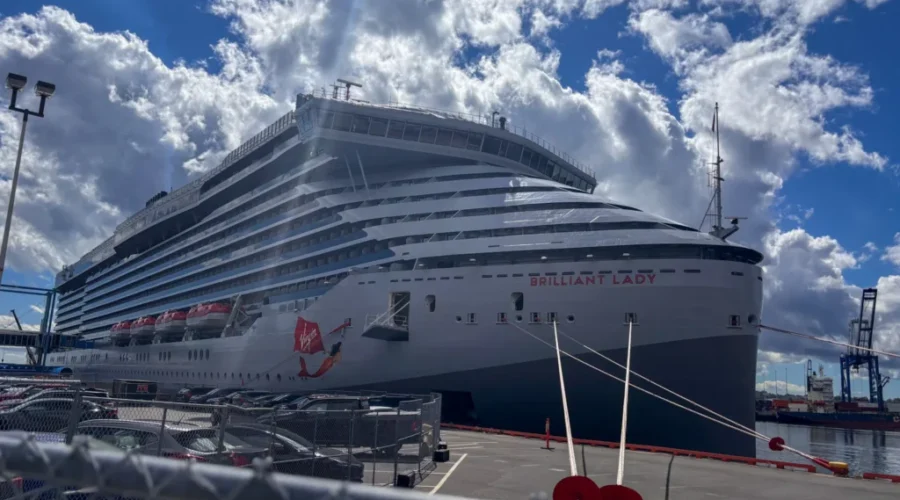 Brilliant Lady docks in Saint John for first-time visit
