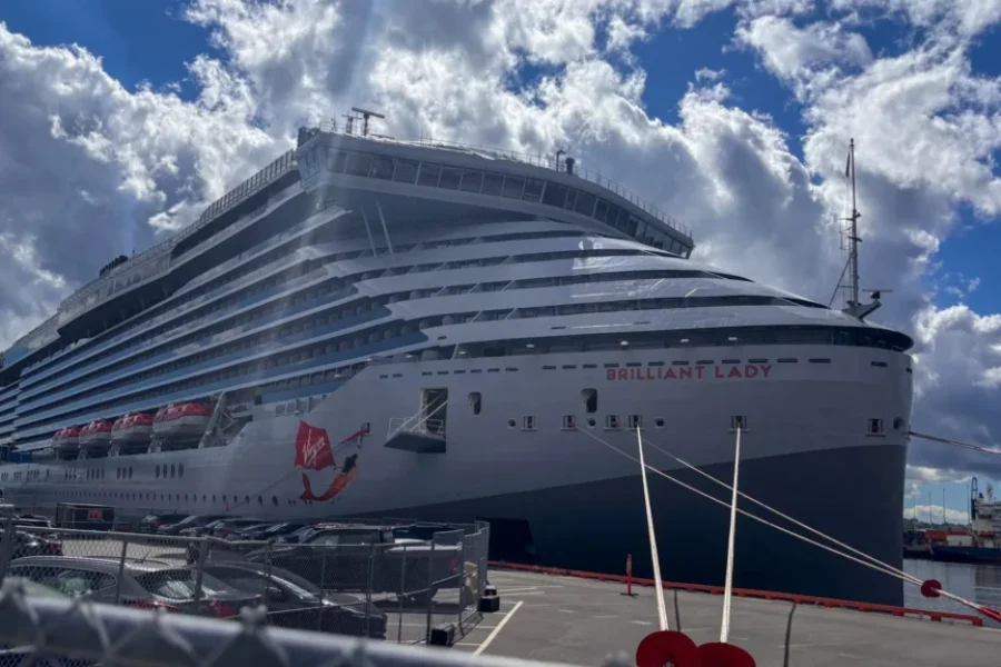 Brilliant Lady docks in Saint John for first-time visit