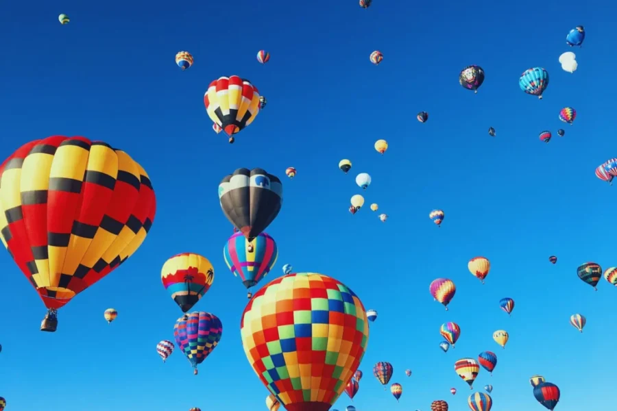 Hot air balloon festival a success despite rain: organizers