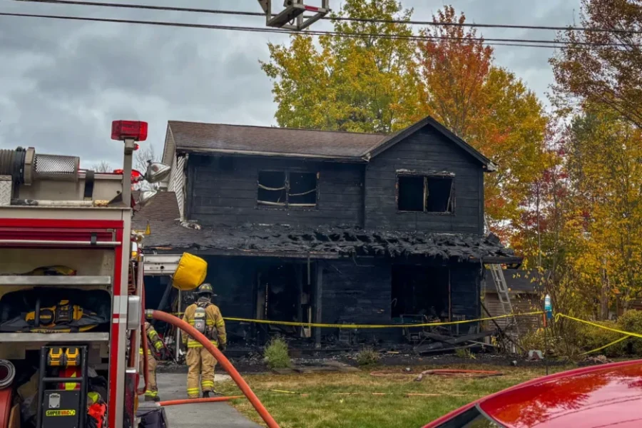 Fire causes major damage to Quispamsis home