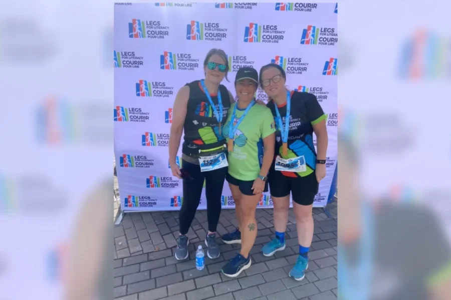 Biggest Legs for Literacy event since 2018