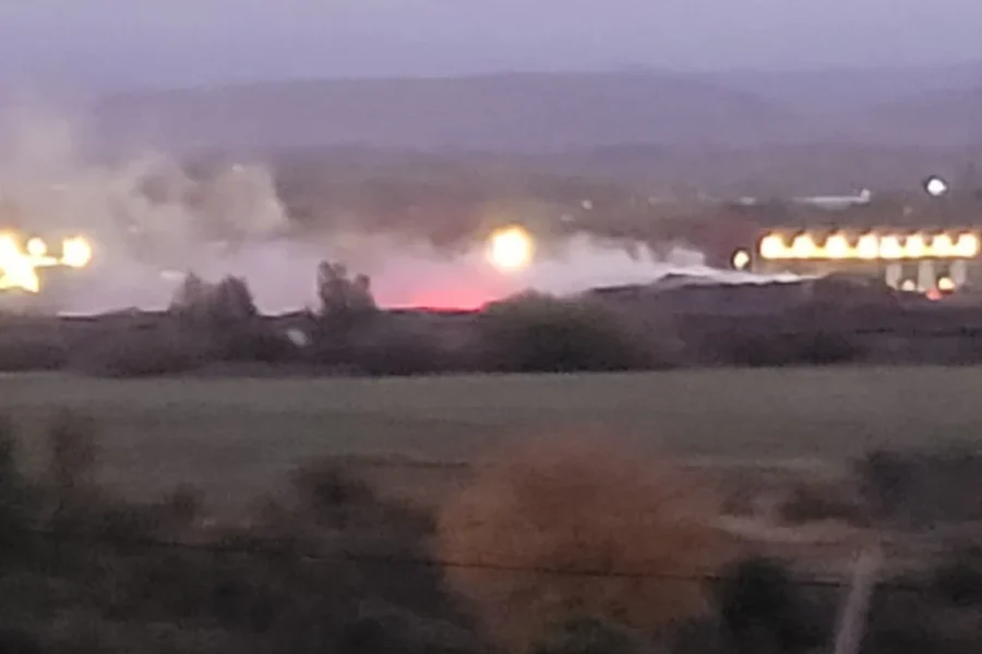 UPDATE: Sussex sawmill fire contained to bark pile