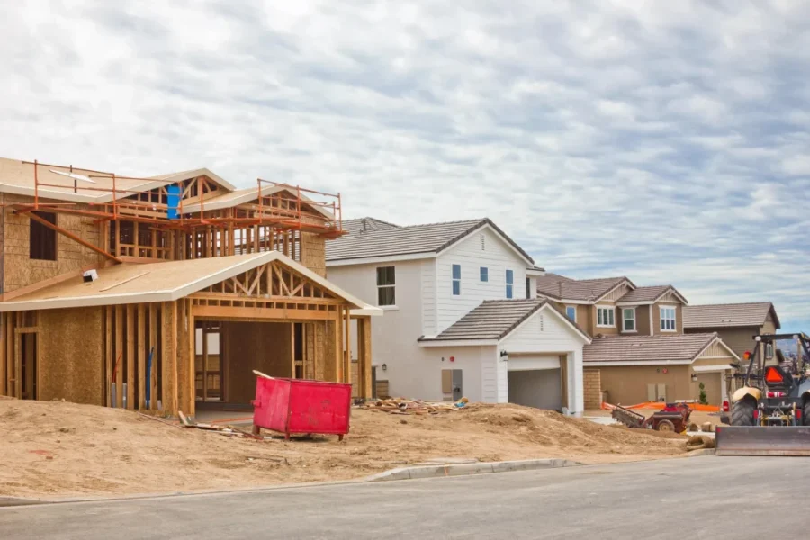 Housing starts down nationwide in October