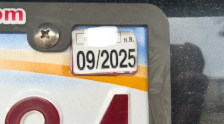 N.B. government planning elimination of vehicle registration stickers