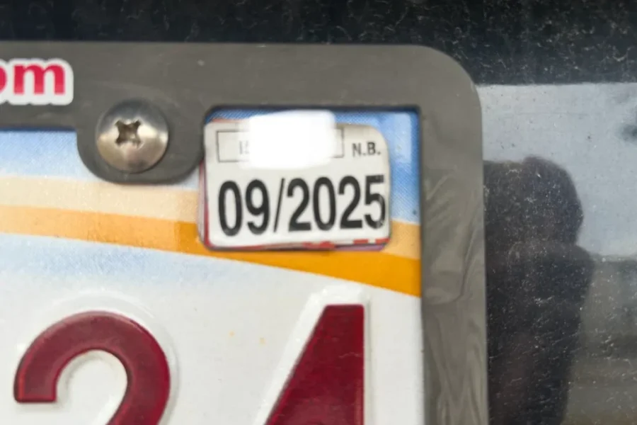 N.B. government planning elimination of vehicle registration stickers