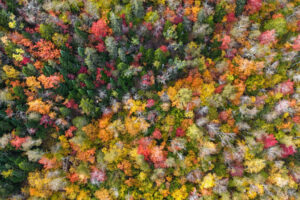 Fall aerial photo Fall aerial photo