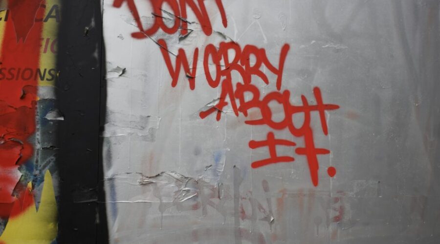Don’t worry, It’s ok to worry!