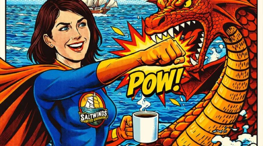 Laura Richard Battles Dragons