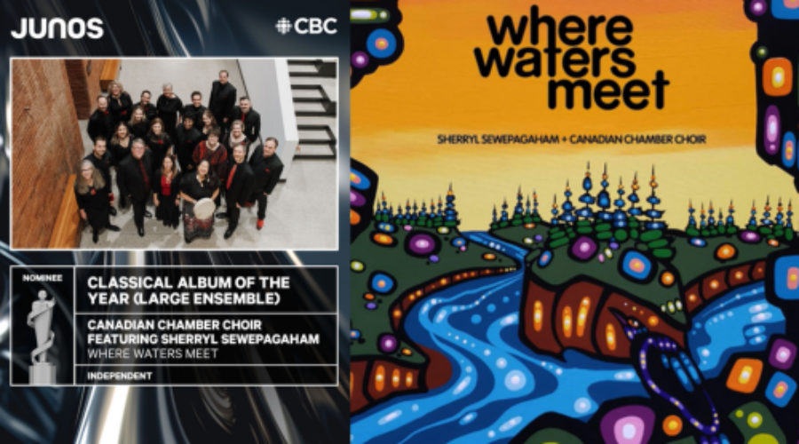 Local high school Choir Director celebrated in JUNO-nominated project