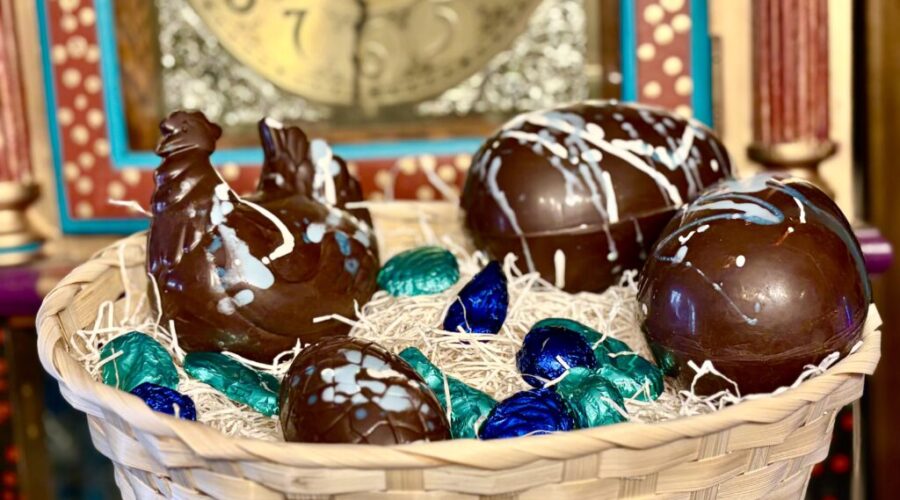 Adorable Chocolate Easter Eggs