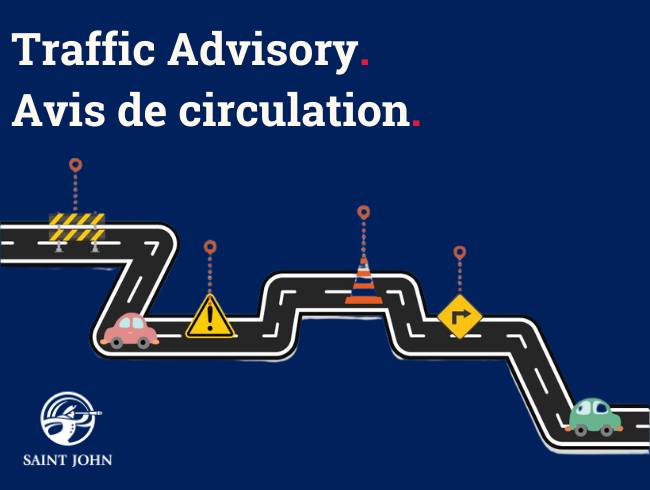 Traffic Advisory: Prince William Street