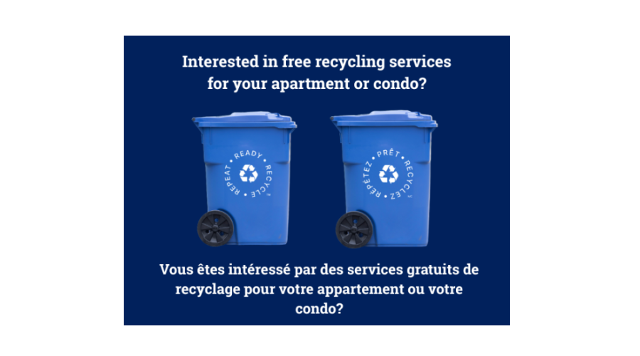 Want recycling in your apartment building? Help make it happen